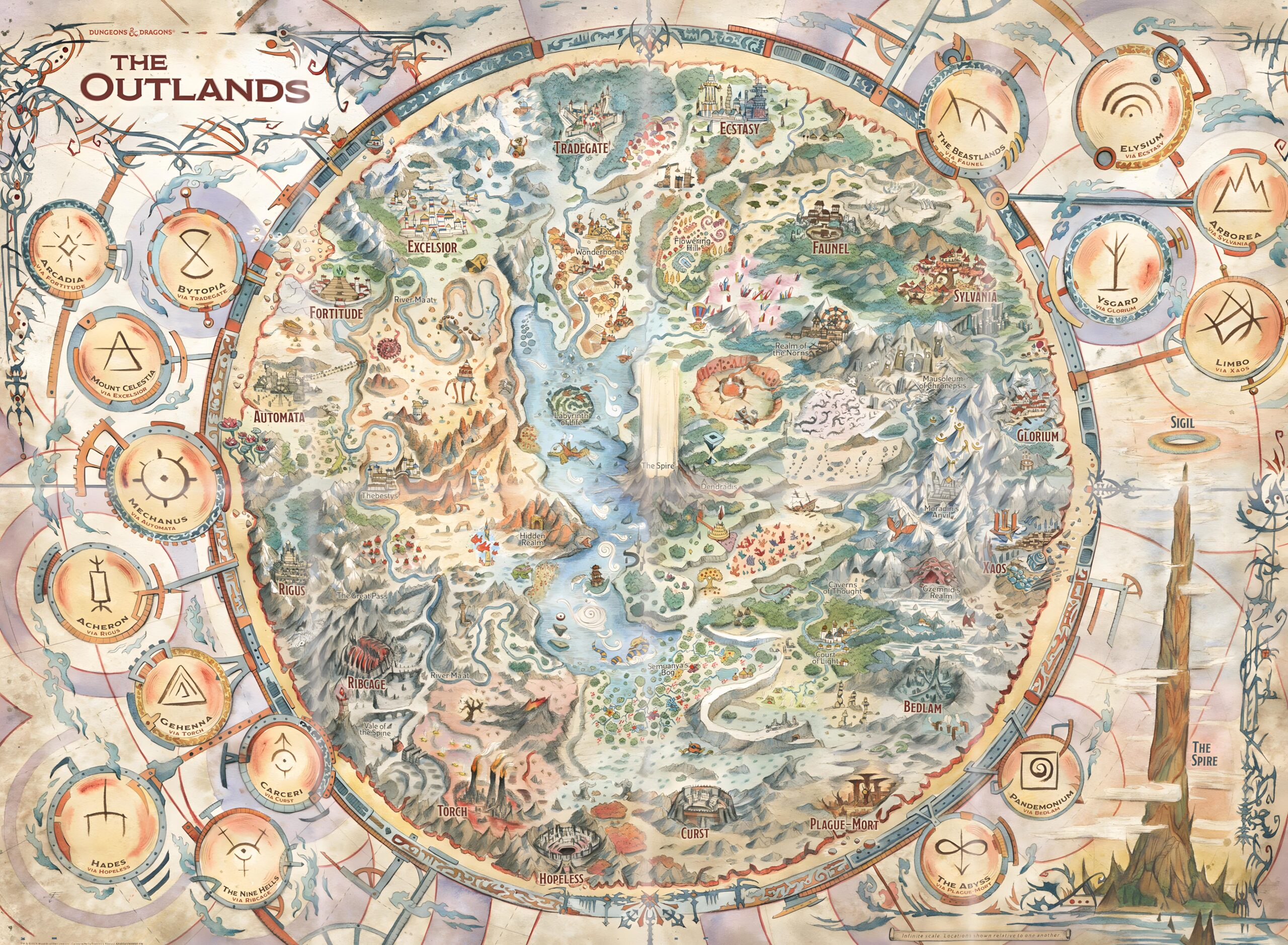 Outlands Map